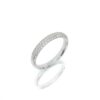⁦טבעת יהלומים, זהב 14K, יהלום עגול, דגם: סתיו⁩ – תמונה ⁦3⁩