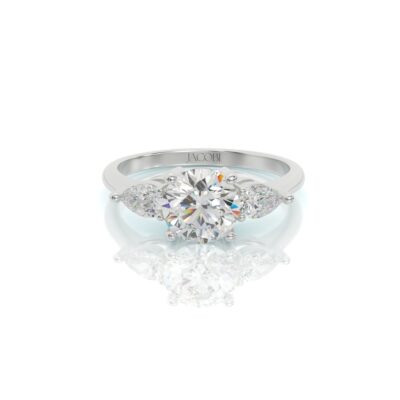 טבעת אירוסין, זהב 14K, דגם: מריה