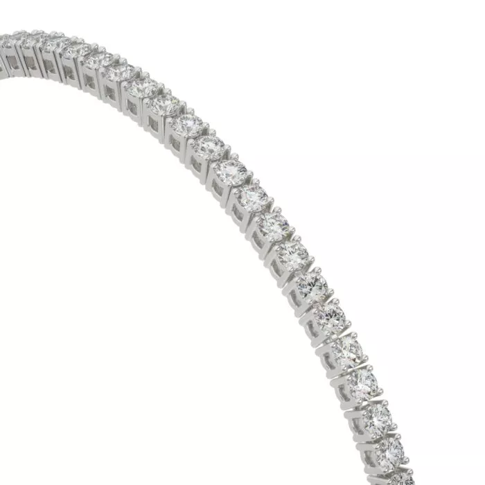 ⁦צמיד טניס 3 קראט, זהב 14K, דגם: ליאור⁩ – תמונה ⁦6⁩
