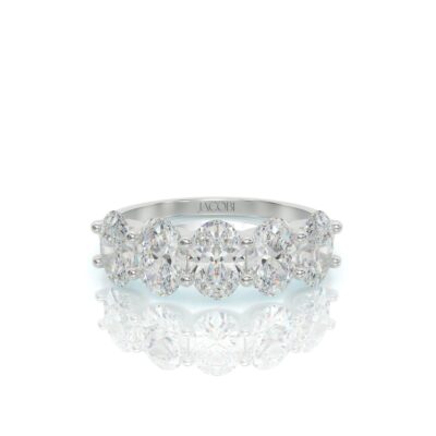 טבעת יהלומים, זהב 14K, דגם: עמית