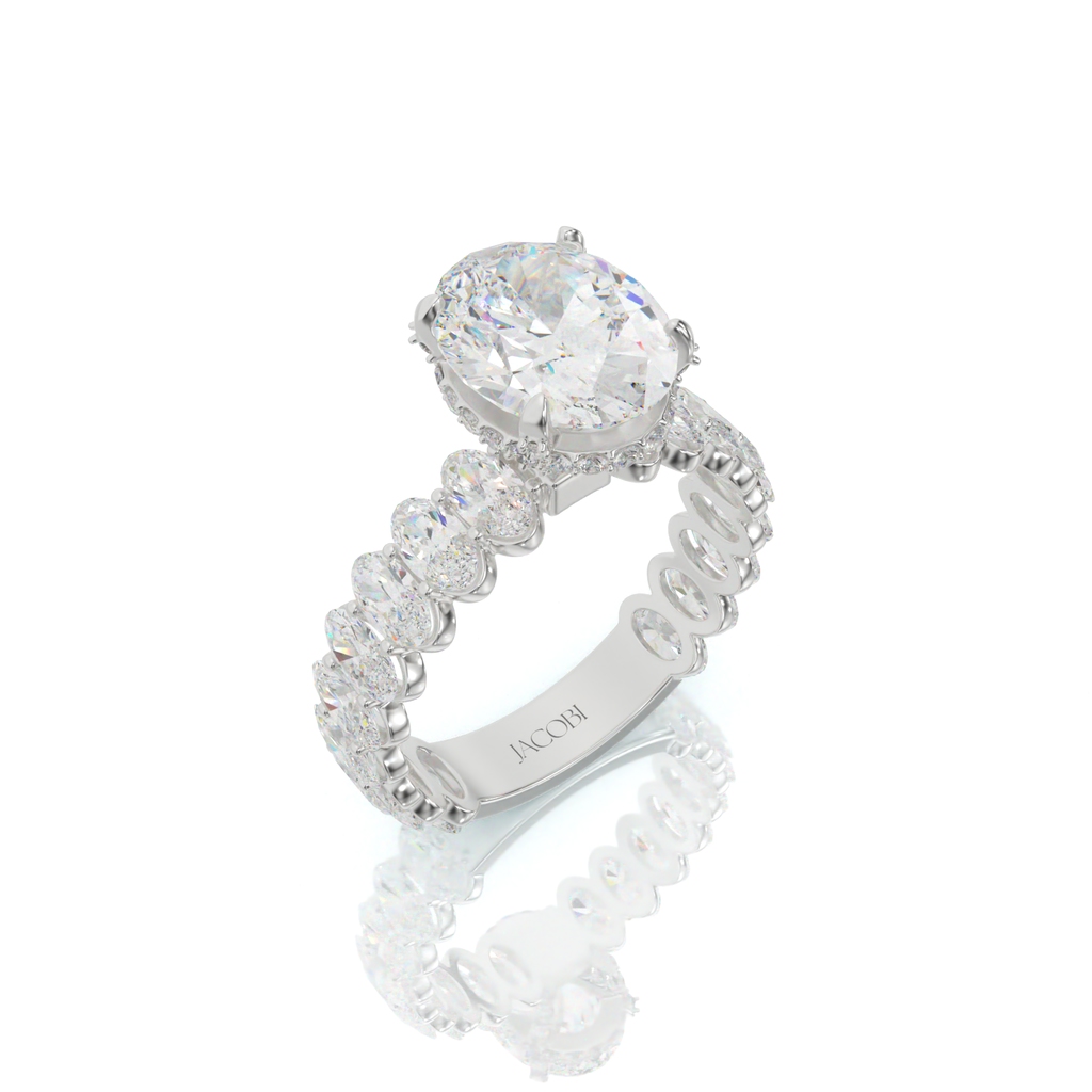 טבעת אירוסין, זהב 14K, דגם: לורן – תמונה 6