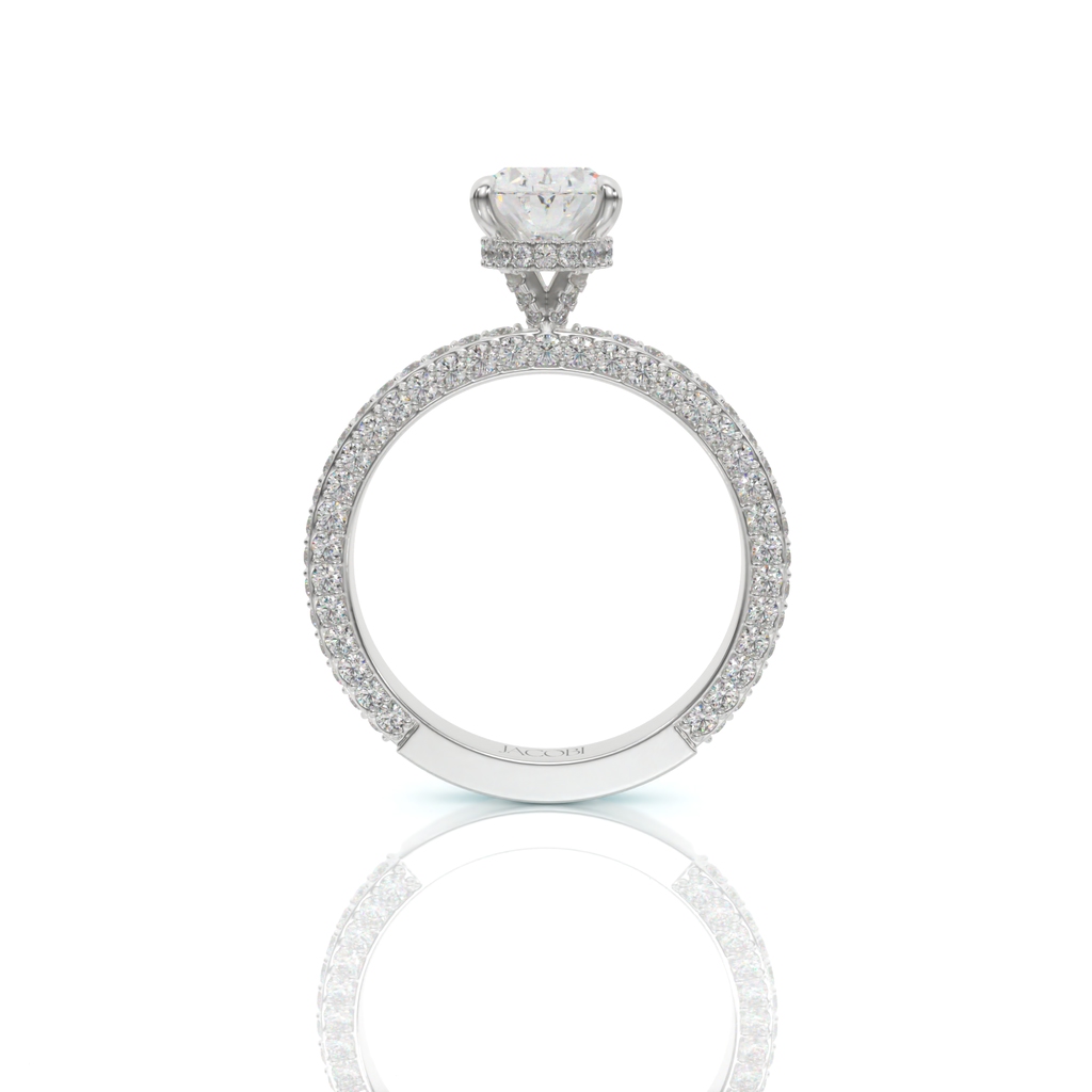 טבעת אירוסין, זהב 14K, דגם: תאיר – תמונה 5